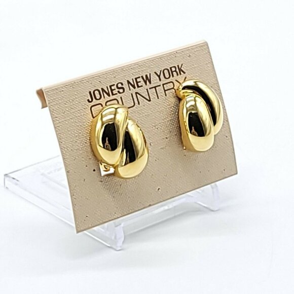 Jones New York Country Couture Clip On Earrings - Picture 2 of 4